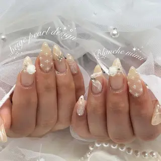 ネイル Blanche mimi.u_aのネイルデザイン