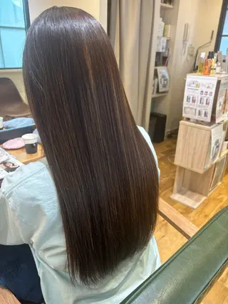 ロング 艶カラー🫧 推しカラー🧸楽歌のヘアスタイル