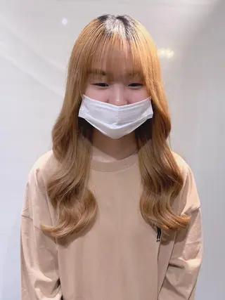 ロング カラー ヘアアレンジ 柔らか垢抜けｶﾗｰと ｶｯﾄ🫧ASUKAのヘアスタイル