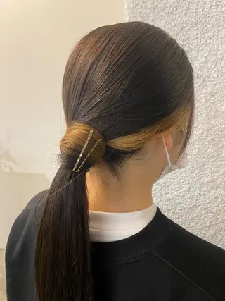 ロング カラー オタク特化美容師💟 チバコナツのヘアスタイル