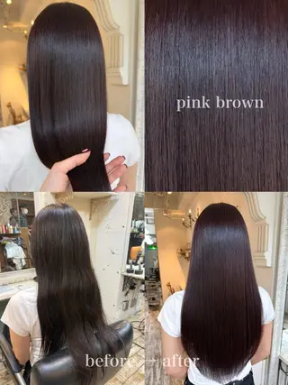 ロング カラー 【azure横浜】 🧸misaki🌸のヘアスタイル