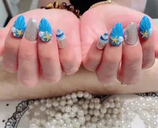 ネイル マジック ミラーのネイルデザイン