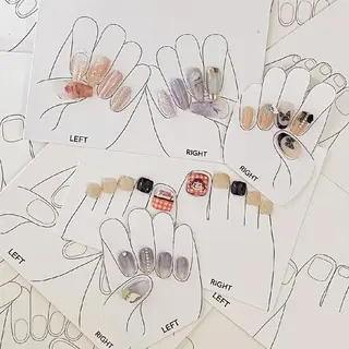 ネイル 森 ネイルサロンのネイルデザイン