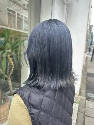 ミディアム カラー ダブルカラー/透明感 /髪質改善/MAHOのヘアスタイル