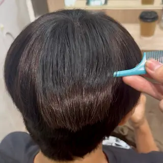 メンズ アニメオタク美容師/ エンドカラー/僚汰のヘアスタイル
