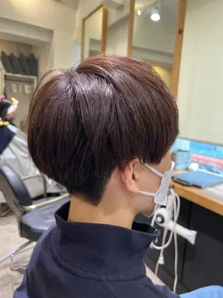 ショート カラー メンズ ノグチ ナツコのヘアスタイル