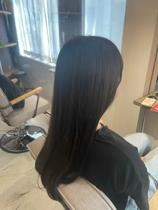 ロング 特化✨透明感カラー 白髪染め✨住田緋菜のヘアスタイル