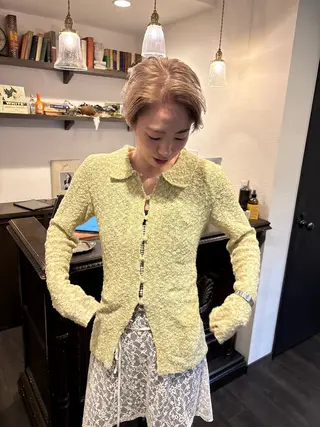 ショート カラー 目黒/当日🉑/本橋 真樹のヘアスタイル