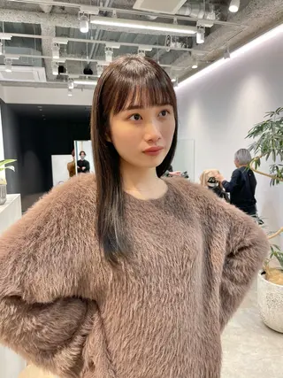 ミディアム 表参道レイヤー Kinoのヘアスタイル