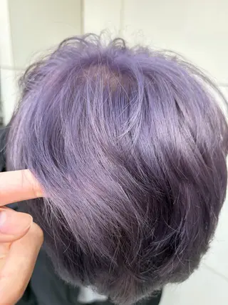 カラー メンズ WAWA miu🌷のヘアスタイル