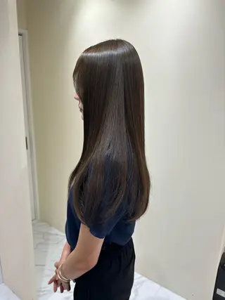ロング 似合わせレイヤーカッ ト🩶瀧本美咲のヘアスタイル