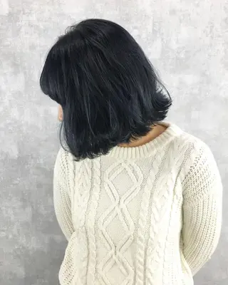 ショート カラー レイヤーカット BLend 渋谷のヘアスタイル