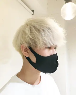 カラー ヘアアレンジ メンズ メンズ特化✂️栗原 侑也のヘアスタイル