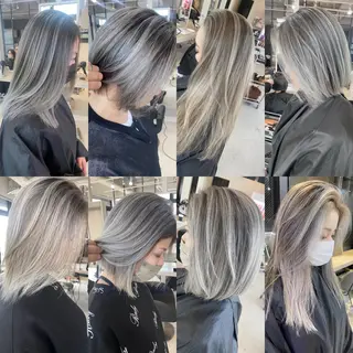 セミロング パーマ ヘアアレンジ メンズ マツエク・マツパ アイブロウ 井上 一平のヘアスタイル