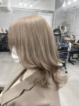 ミディアム MICO hairのヘアスタイル