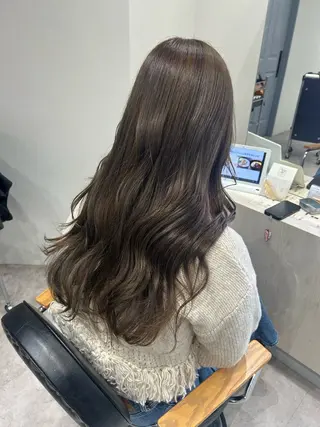 ロング カラー ヘアアレンジ ボブ /ニュアンス/ satomi🧸💖のヘアスタイル