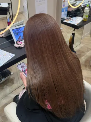 ロング 艶髪/ハイトーン ️🫧rino🫧のヘアスタイル