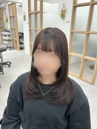 ミディアム 柔らかオリーブ🌿 HIMARI🌻のヘアスタイル