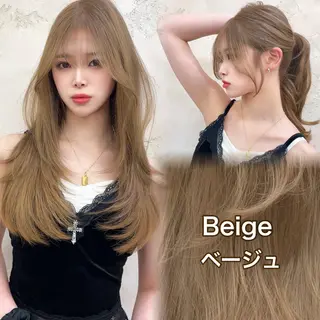 ロング 白髪ぼかし特化/ 髪質改善/ハクのヘアスタイル