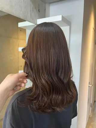 セミロング カラー メンズカット/ natsukiのヘアスタイル