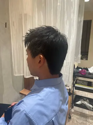 メンズ 小川 夏生のヘアスタイル