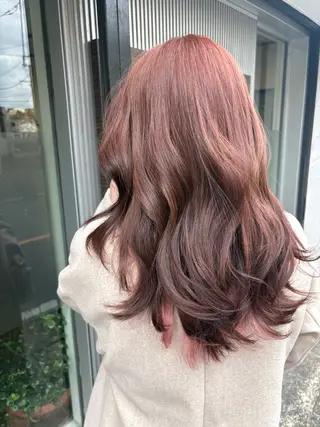 ロング カラー LiEN所属・菅沢 奈生のヘアスタイル