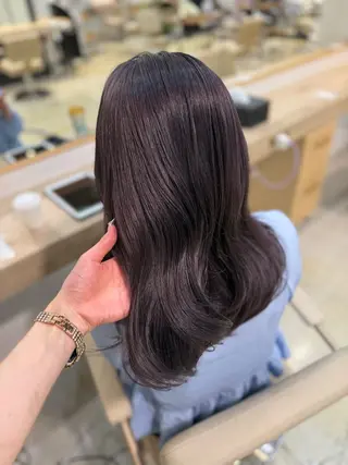 ロング カラー 𝐑𝐮𝐧𝐚 🩵のヘアスタイル
