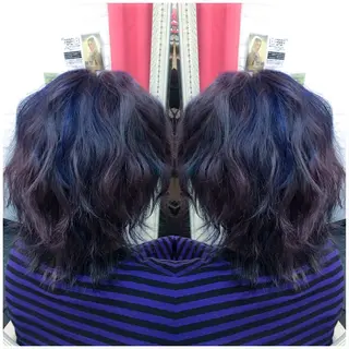 ミディアム カラー Kimura Shinyaのヘアスタイル