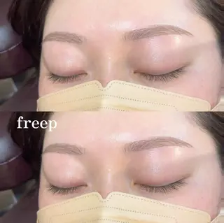 アイブロウ freep 山岡のマツエク・マツパデザイン