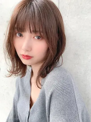 ミディアム カラー 🪄池袋ハイトーン 🪄ブリーチカラーのヘアスタイル