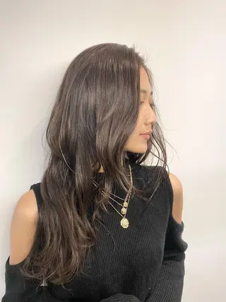 ロング カラー KEN KENのヘアスタイル