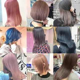 ミディアム カラー 店長 小池アキトのヘアスタイル