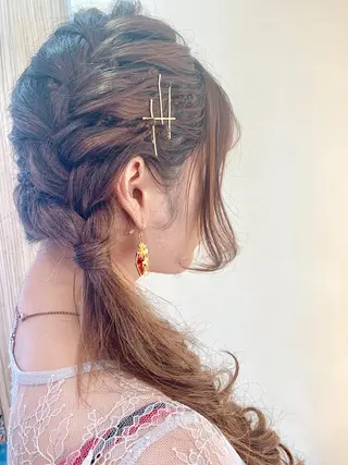 ヘアアレンジ 🌸スタイリスト 山浦美恵のヘアスタイル