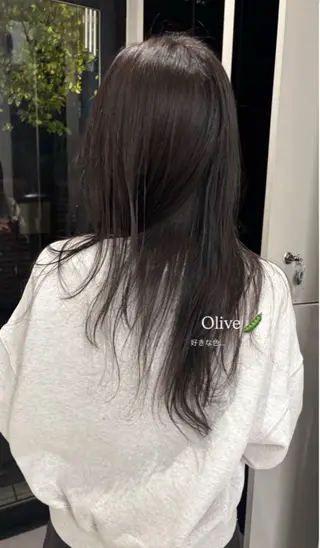 カラー miyu  / 柔らかい透明感カラーのヘアスタイル