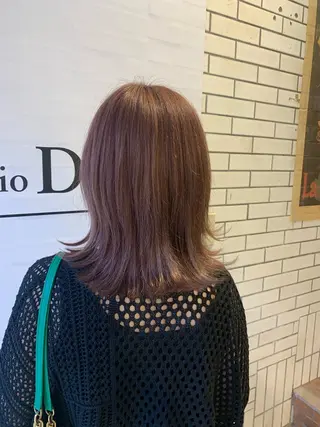 ミディアム 大橋 心のヘアスタイル