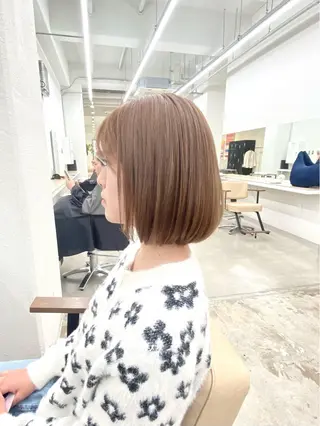 ショート カラー BOB🌟ハイトーン /ブリーチ/TAKUのヘアスタイル