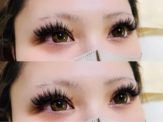 マツエク・マツパ AURORA RINAのマツエク・マツパデザイン