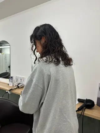 ロング カラー パーマ キッズ オトナヘア🌸 harukaのヘアスタイル