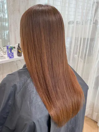 ロング 🌙HIZUKI🌙 ハイトーン 艶髪のヘアスタイル