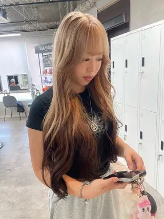 ロング カラー limit🦄店長 髪質改善KOUHEIのヘアスタイル