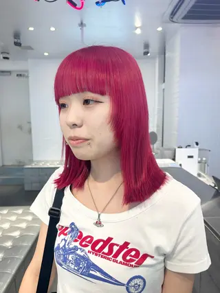カラー 🤍垢抜け♡透明感 カラーmoeka🤍のヘアスタイル