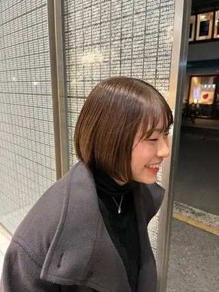 ショート カラー Sanaダブルカラー ✨️パルコ徒歩1分のヘアスタイル