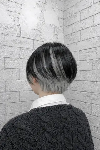 ショート カラー カラー&エクステ prize 錦糸町所属・ブリーチ/カット MERI🫧🌙のヘアスタイル