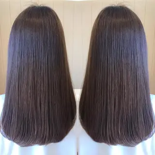 ロング カラー 金沢 広美のヘアスタイル