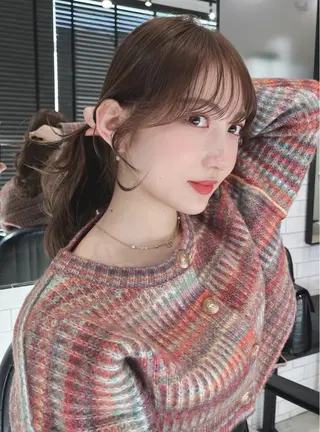 セミロング 🌫️大人韓国ヘア 🌫️naoyaのヘアスタイル