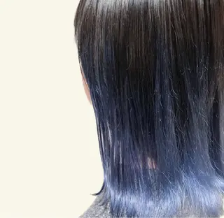 ミディアム カラー ケアブリーチ /髪質 改善/古橋圭史郎のヘアスタイル