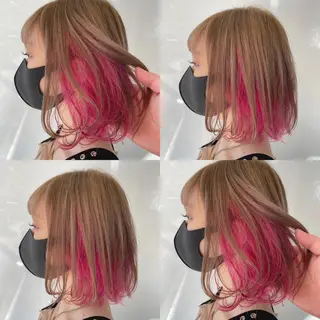 ショート カラー 美容室 HAKUAのヘアスタイル