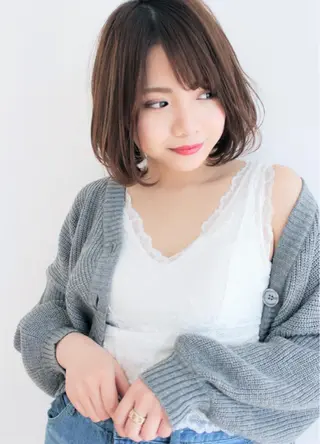 ミディアム ショートと髪質改善 達人⭐️村上将梧のヘアスタイル
