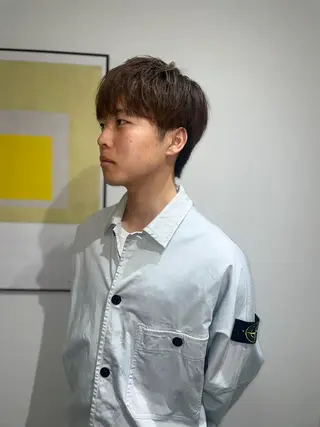 ショート メンズ 楠本 流星のヘアスタイル