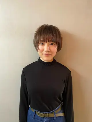 ショート カラー 金沢美容室/ 艶髪/夜営業/JINのヘアスタイル